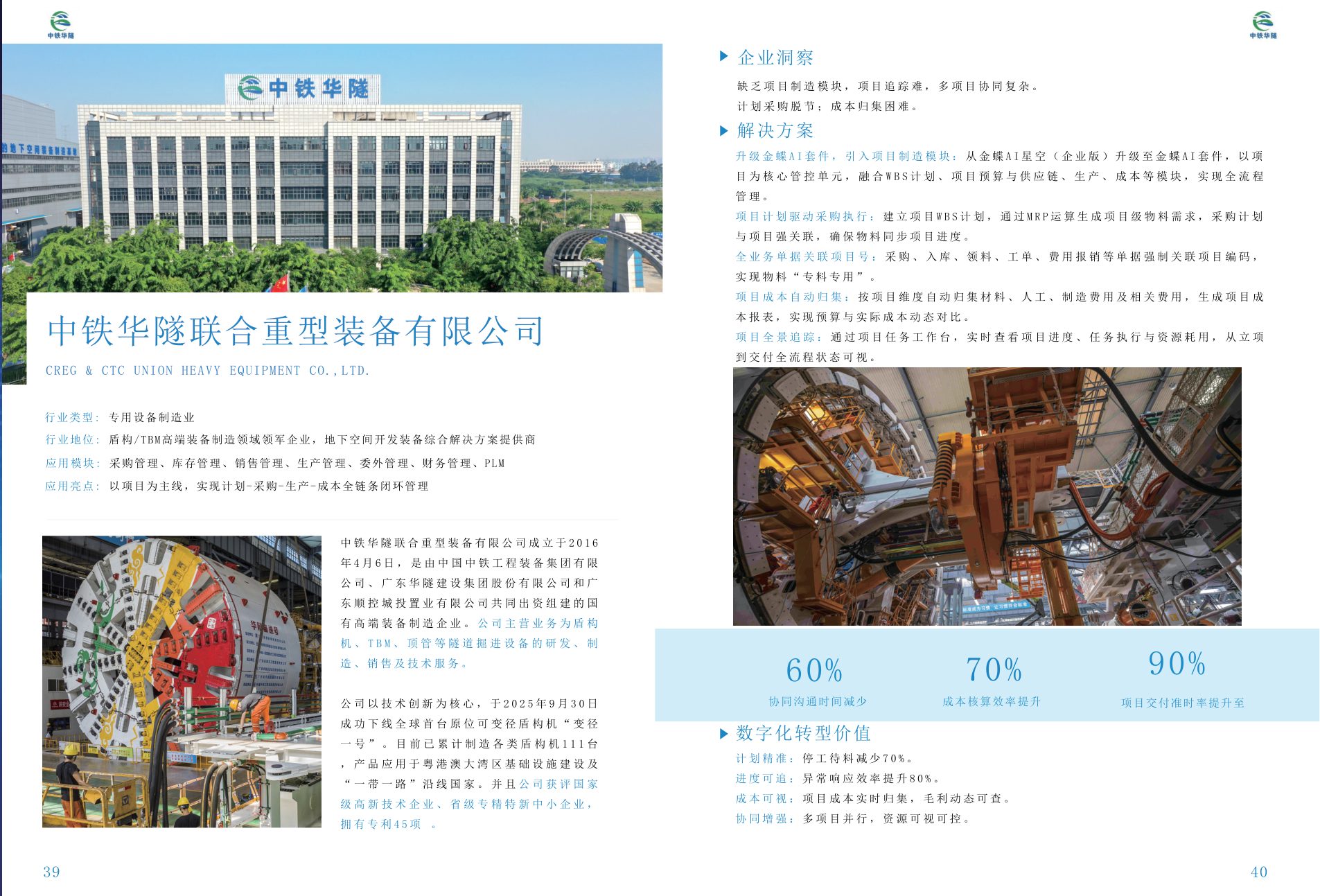 中铁华隧案例